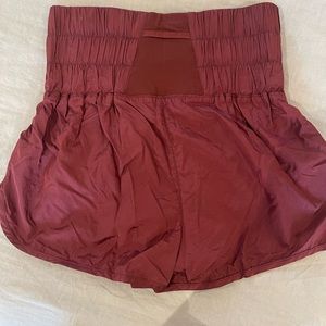 Free people running shorts